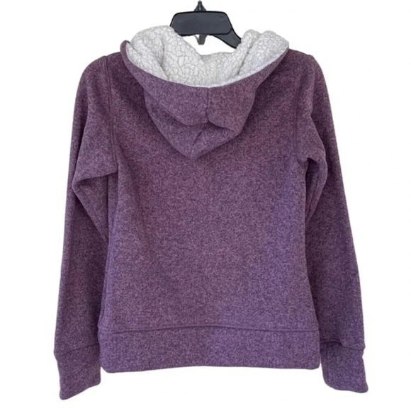 Nike ACG, Sherpa Hooded V-neck Sweatshirt, Purple - Picture 4 of 7